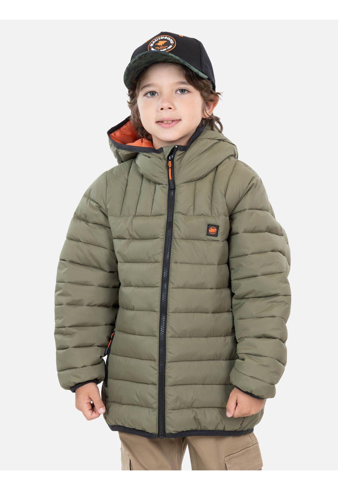 Parka Brave Infantil Verde Maui And Sons-0