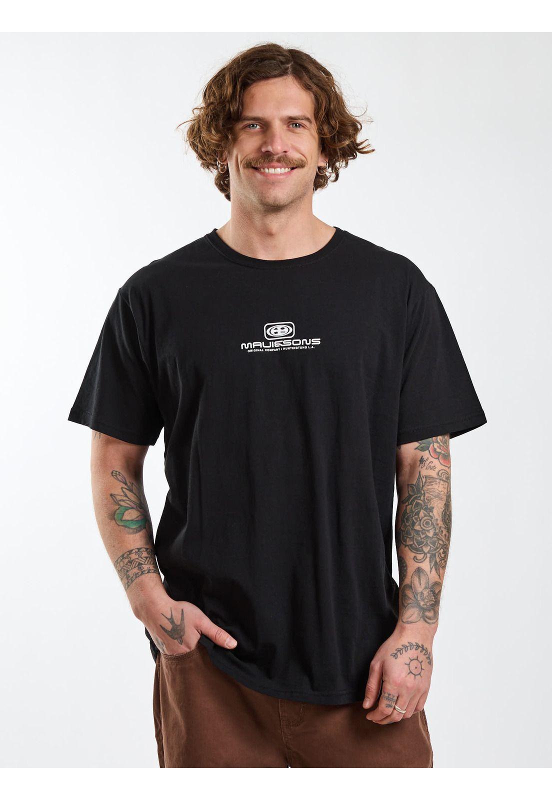 Polera MC Vibes Negro Hombre Maui and Sons-0