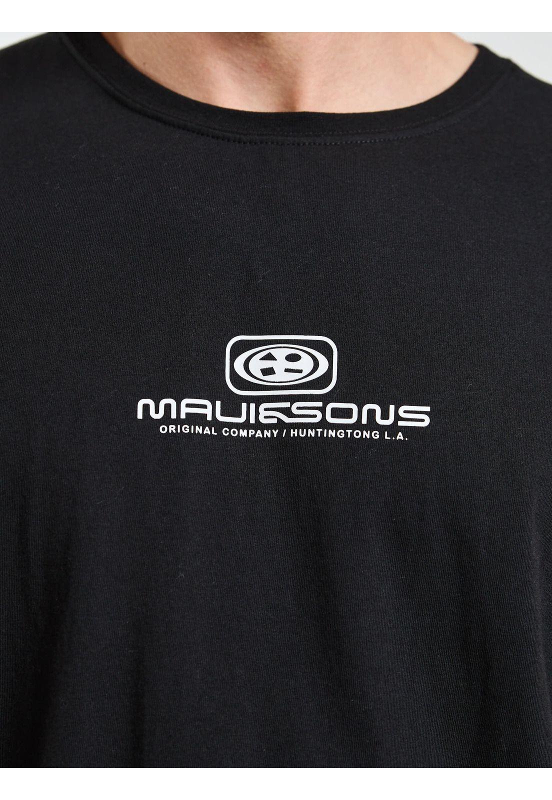 Polera MC Vibes Negro Hombre Maui and Sons-4