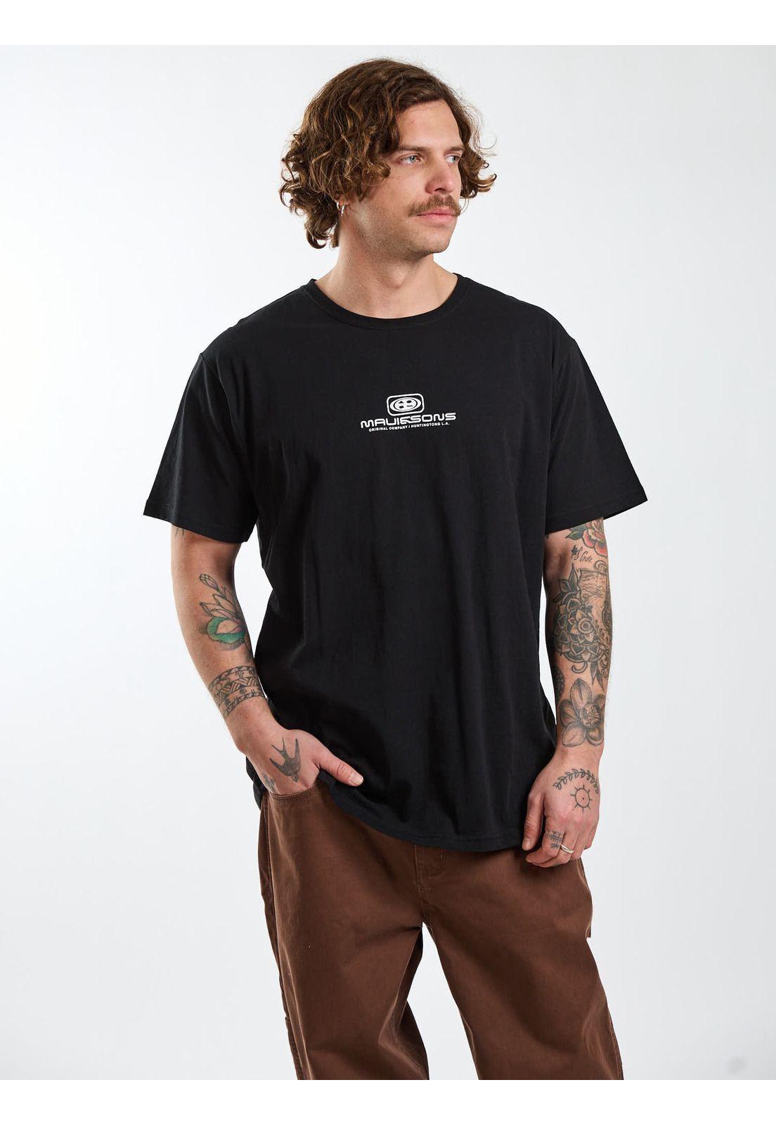 Polera MC Vibes Negro Hombre Maui and Sons-5
