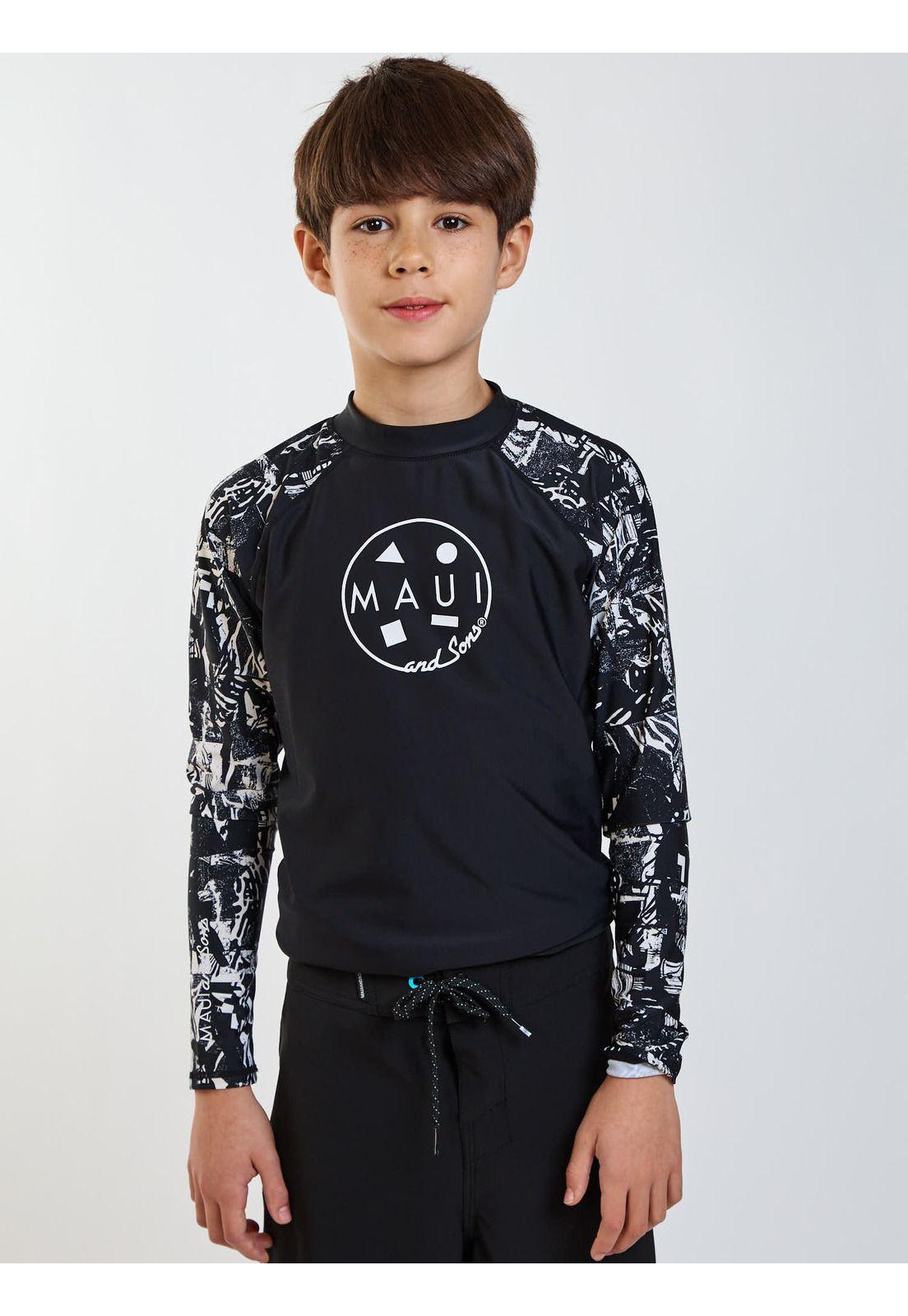 Polera UVP Breeze Multicolor Infantil Maui and Sons-0