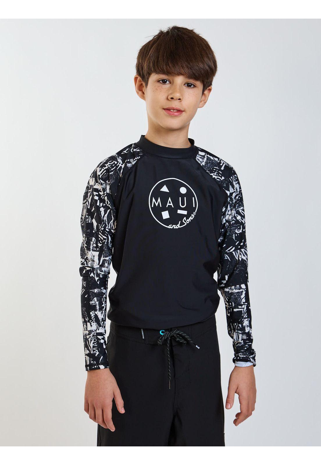 Polera UVP Breeze Multicolor Infantil Maui and Sons-6