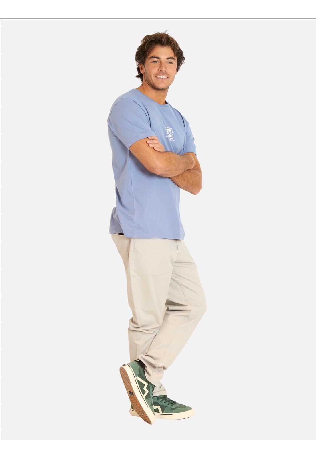 Polera MC Nekovue Morado Hombre Maui And Sons-3
