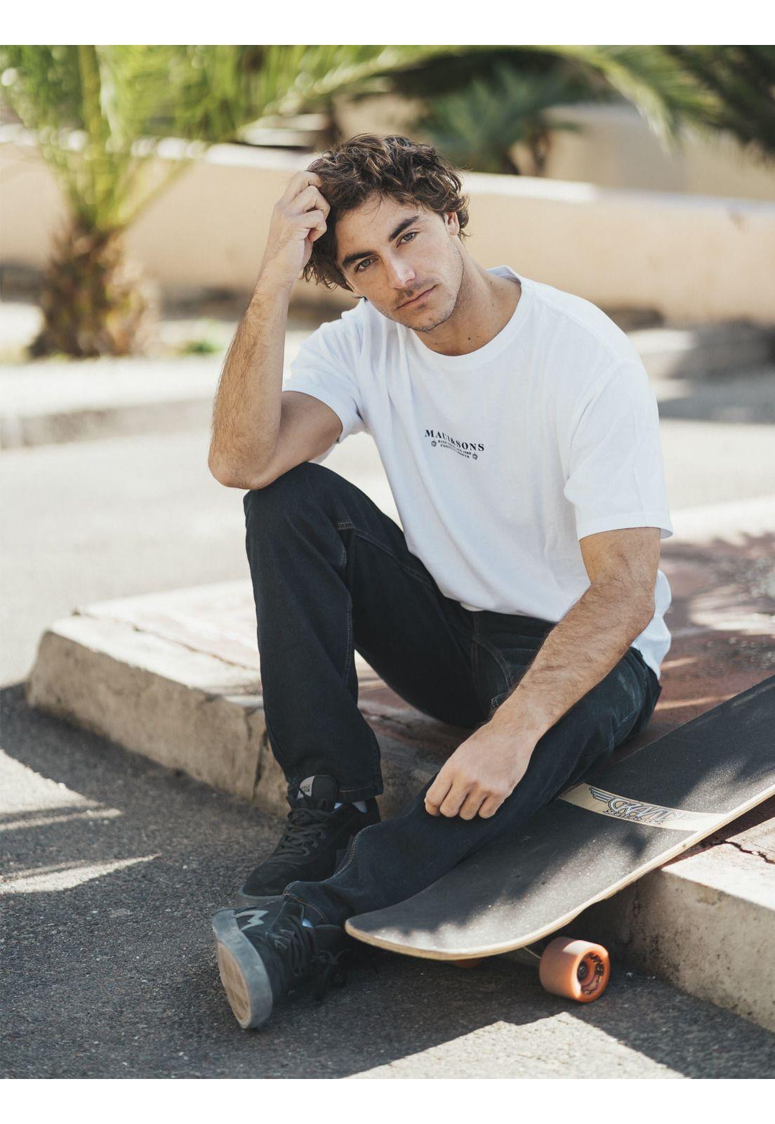 Polera MC Nekodu Blanco Hombre Maui And Sons-1