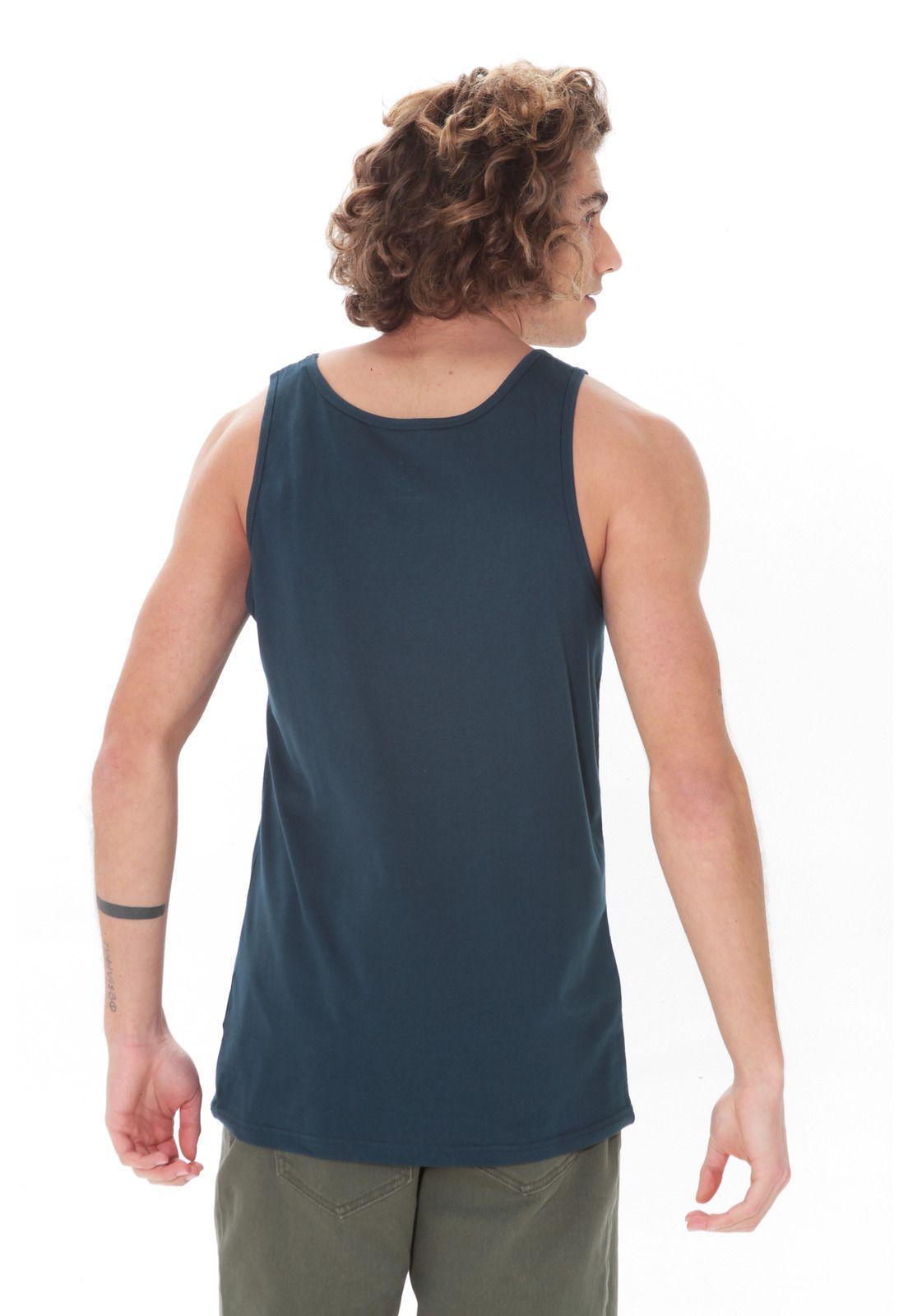 Polera S/M Hombre 5P1007-MV21 Azul-1