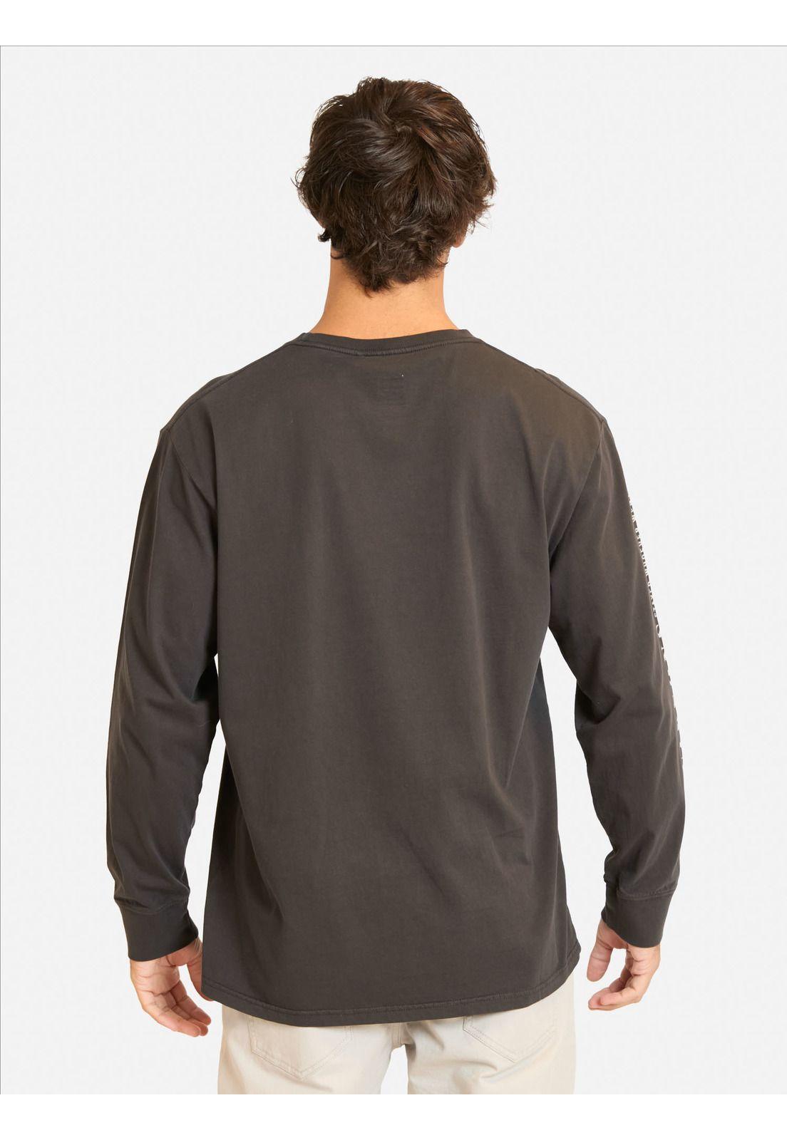 Polera ML Mesuf Negro Hombre Maui And Sons-1