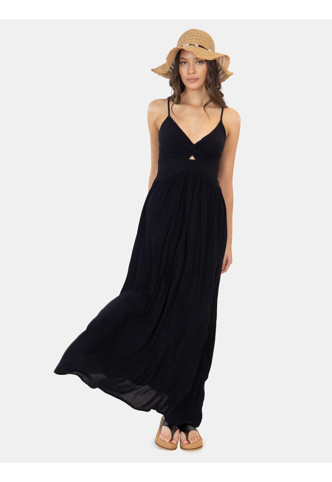 Vestido Azuliah Negro Mujer Maui And Sons-3