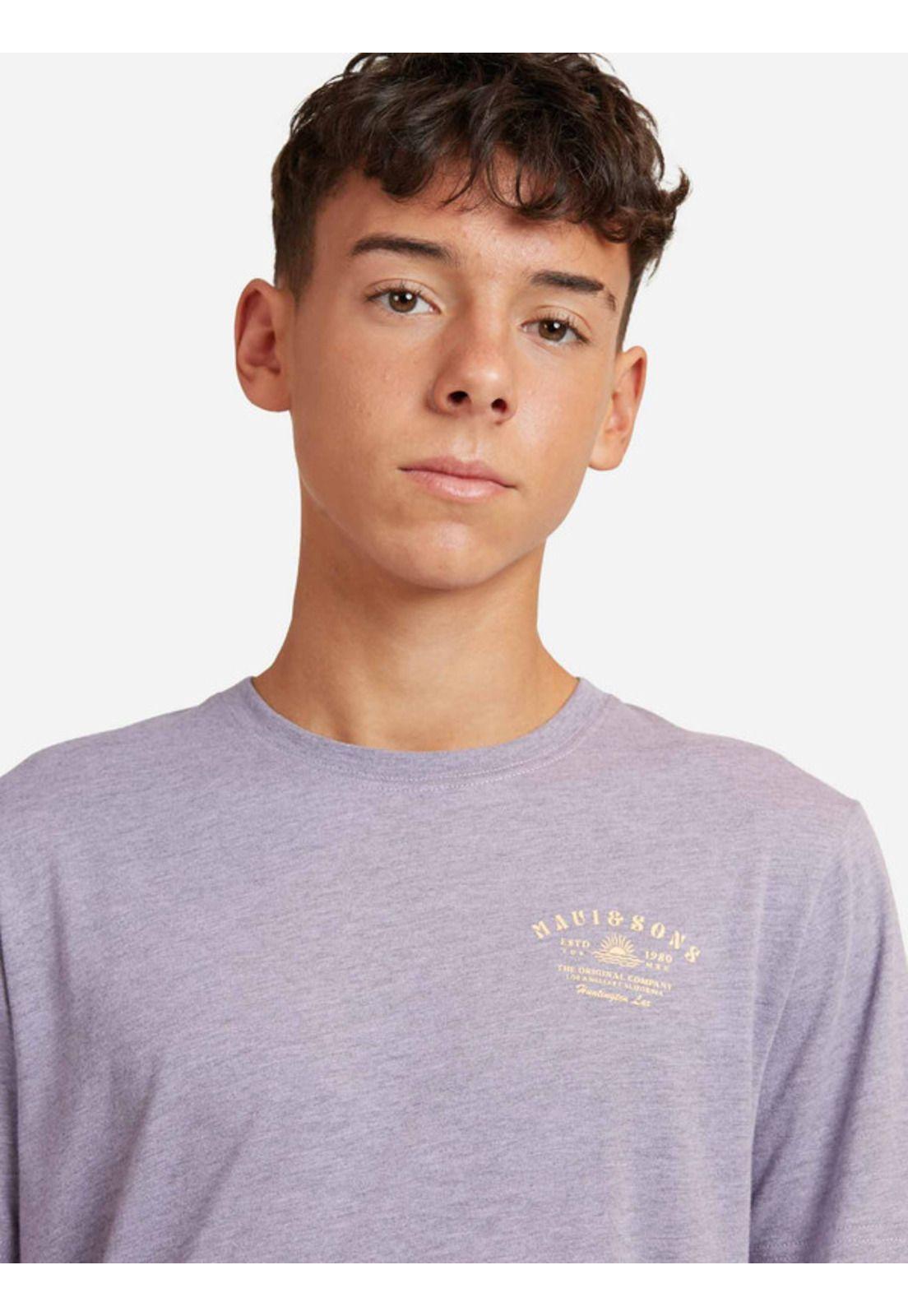 Polera To Sun Ray Yng Juvenil Hombre Morado Maui And Sons-2