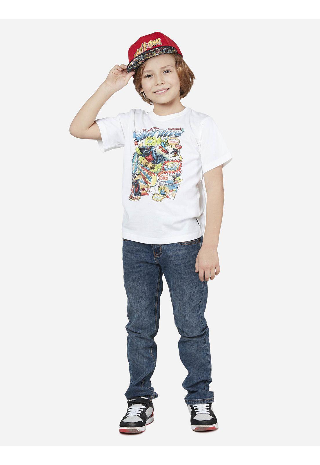 Polera Niño Blanco 5P404-KV22 Maui and Sons-3