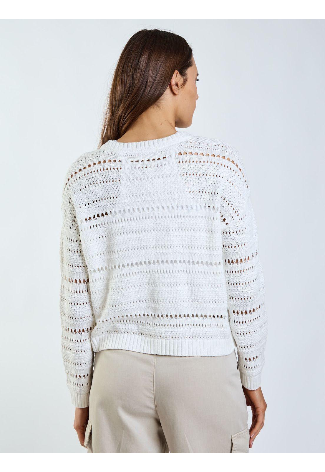 Sweater Luma Blanco Mujer Maui and Sons-1