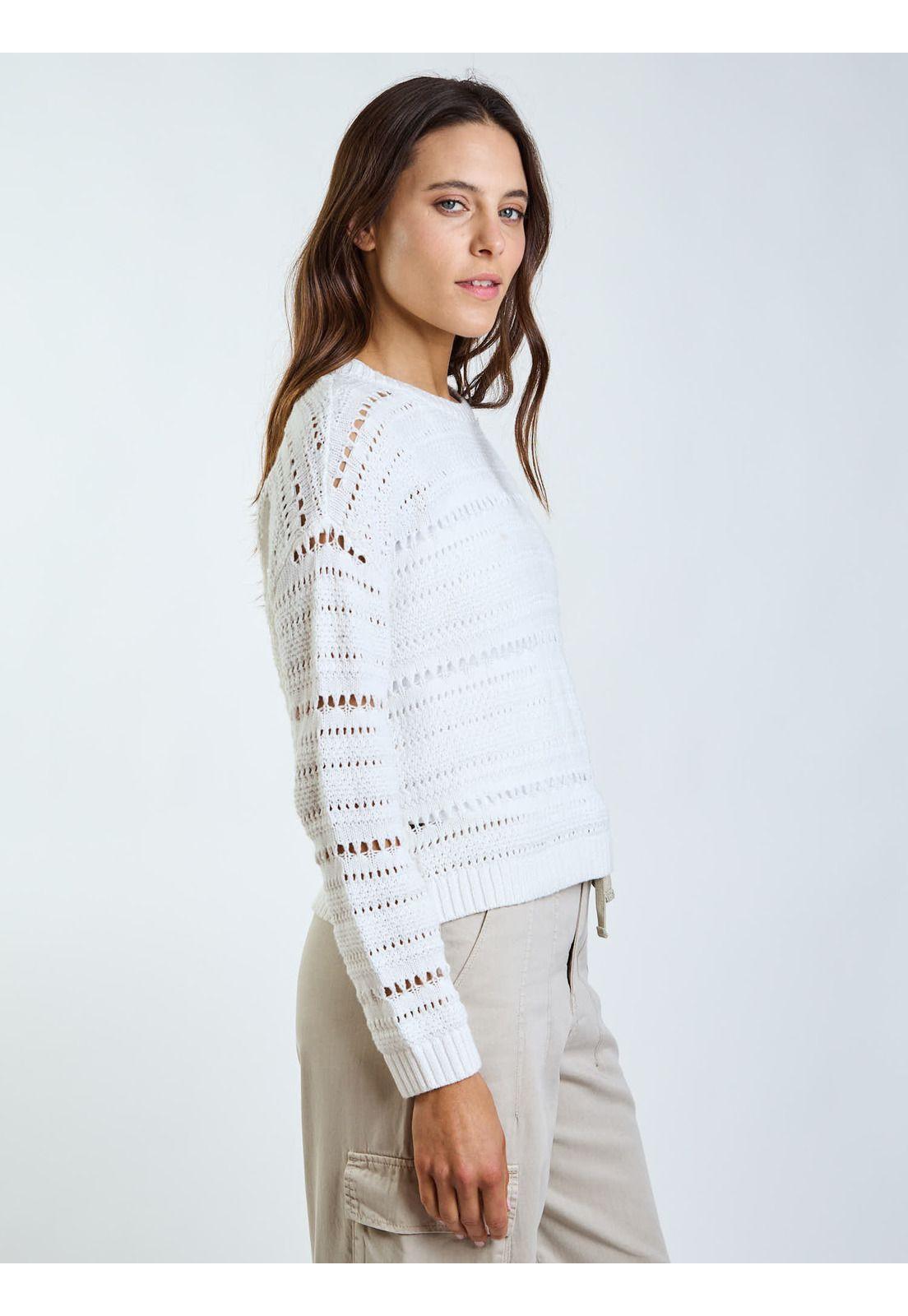 Sweater Luma Blanco Mujer Maui and Sons-2