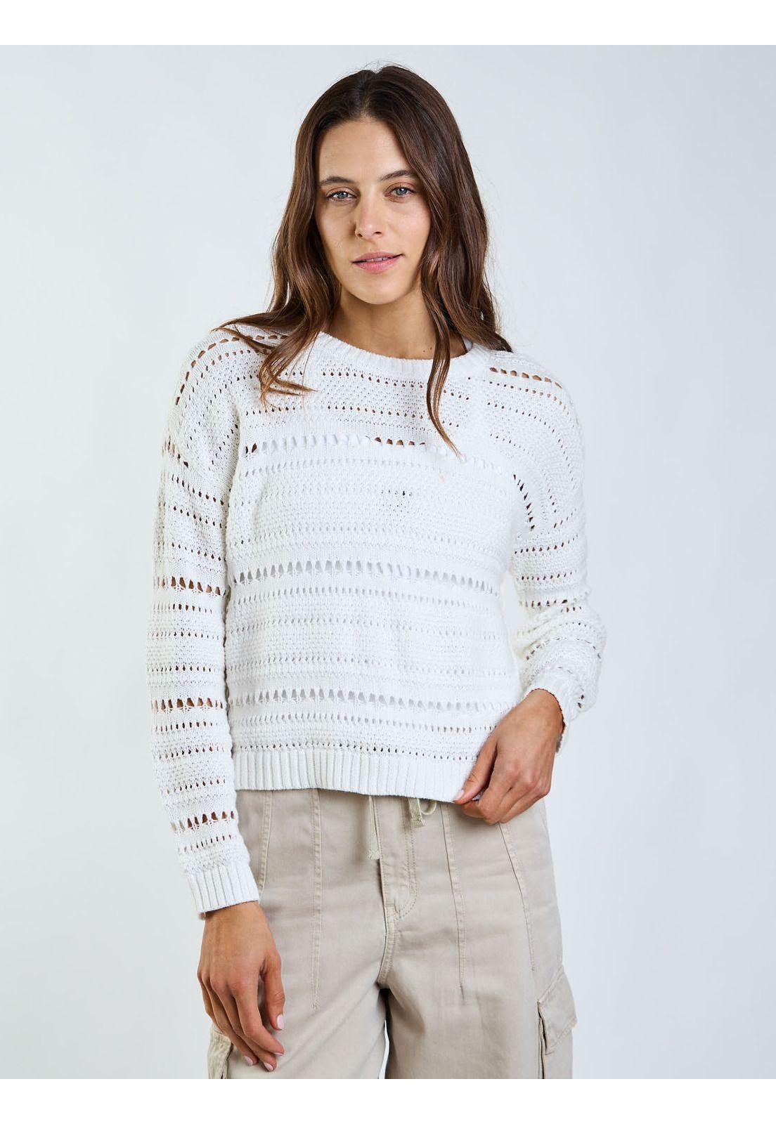 Sweater Luma Blanco Mujer Maui and Sons-5