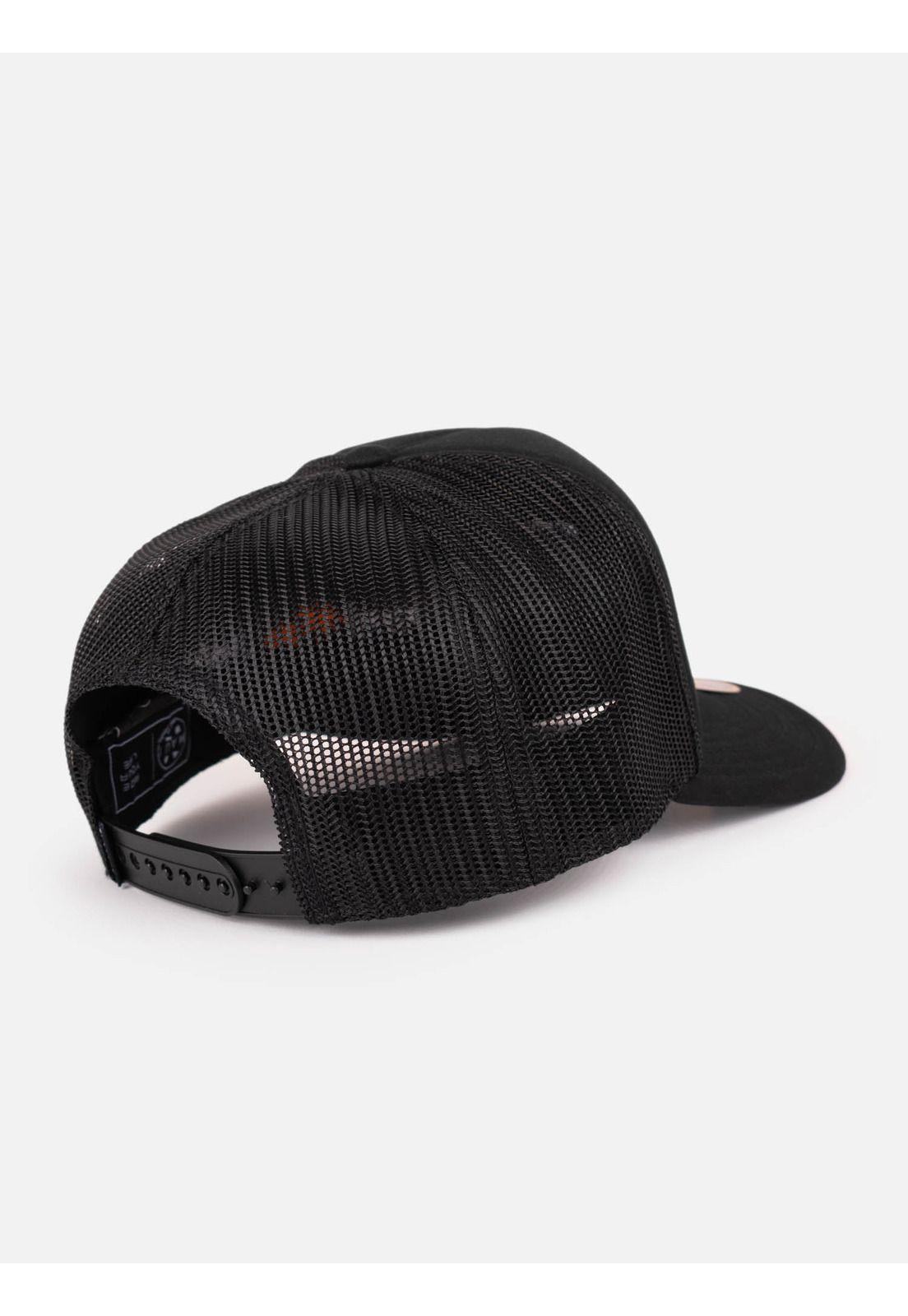 Jockey Mesh Oval Trucker Negro Hombre Maui And Sons-3
