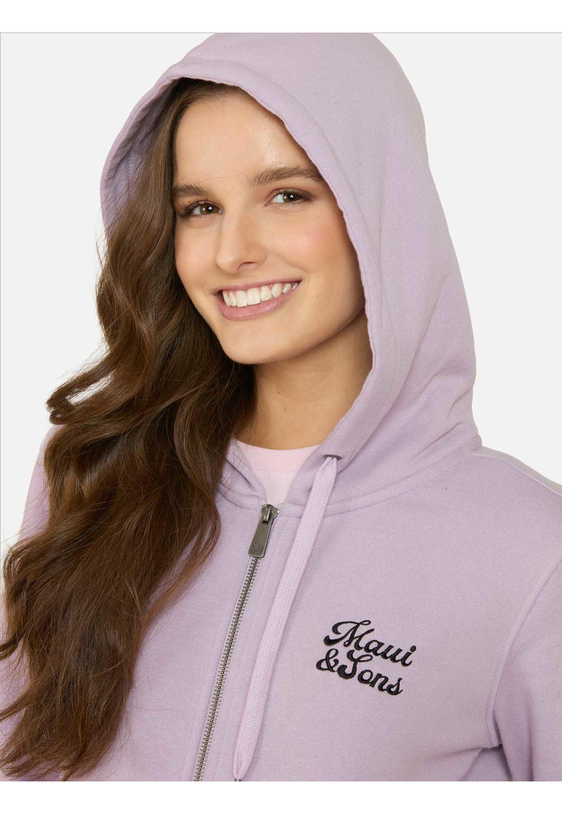 Poleron FZ Mistikai Beige Mujer Maui And Sons-2