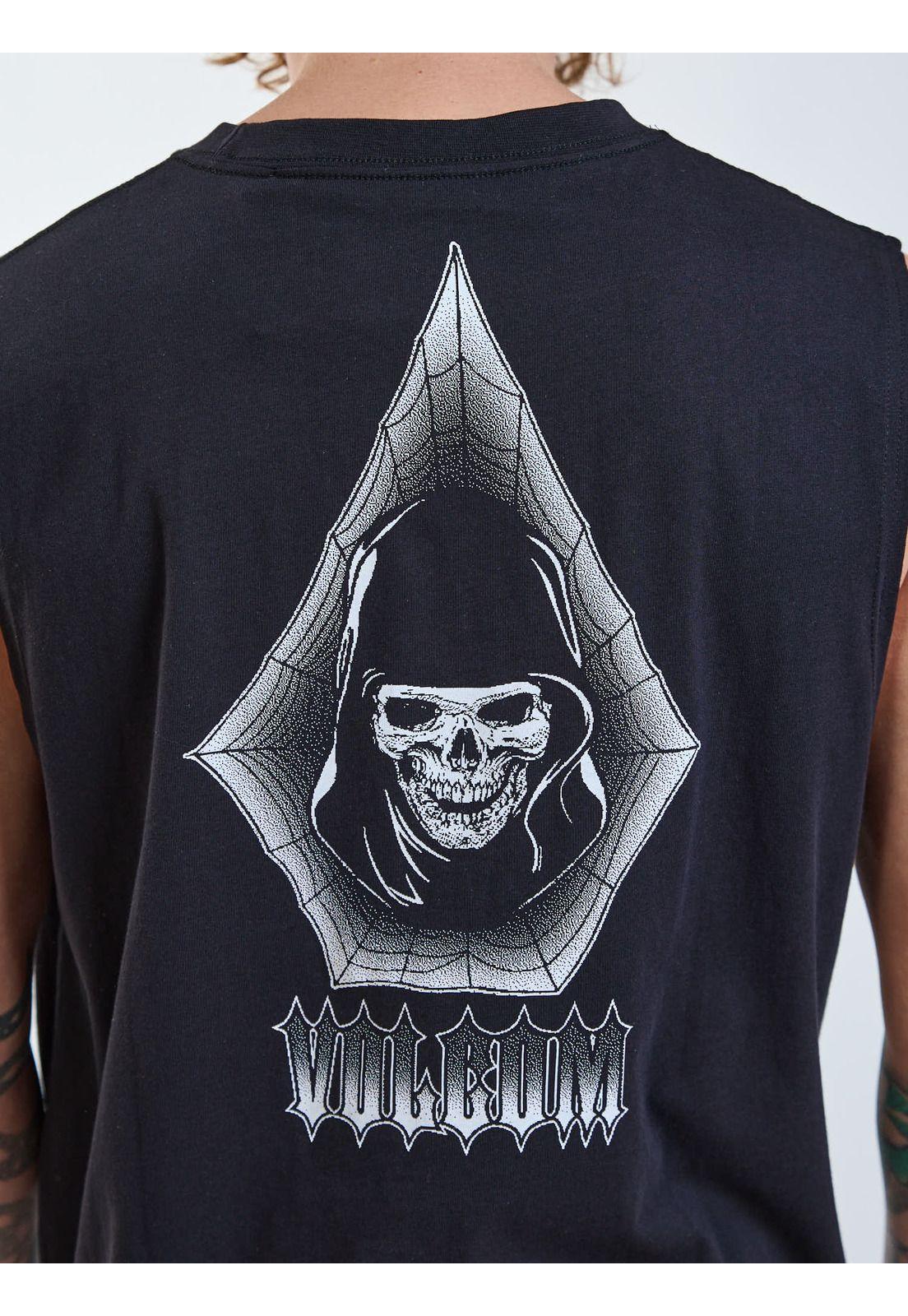 Polera SM Disorder Negro Hombre Volcom-4