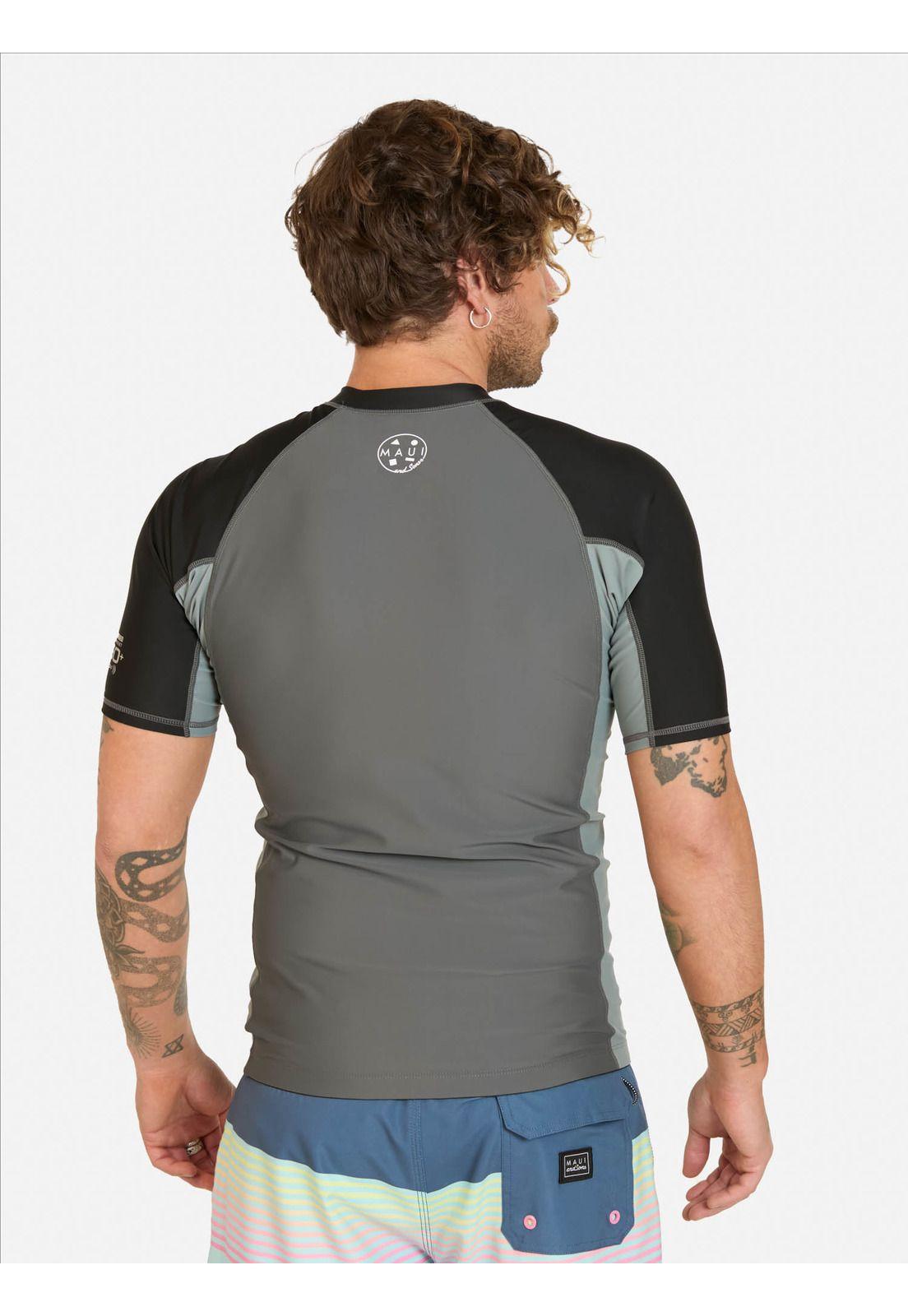 Polera UVP Zairu Gris Hombre Maui And Sons-1