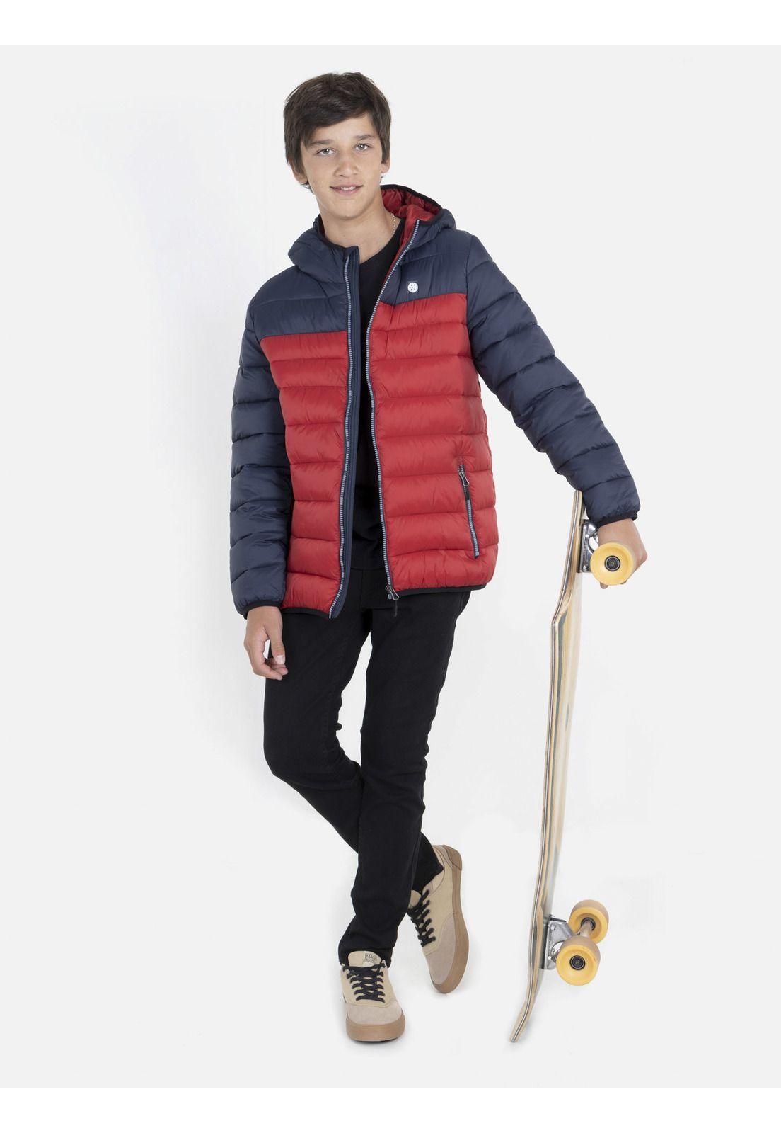 Parka Juvenil Rojo Maui and Sons-3