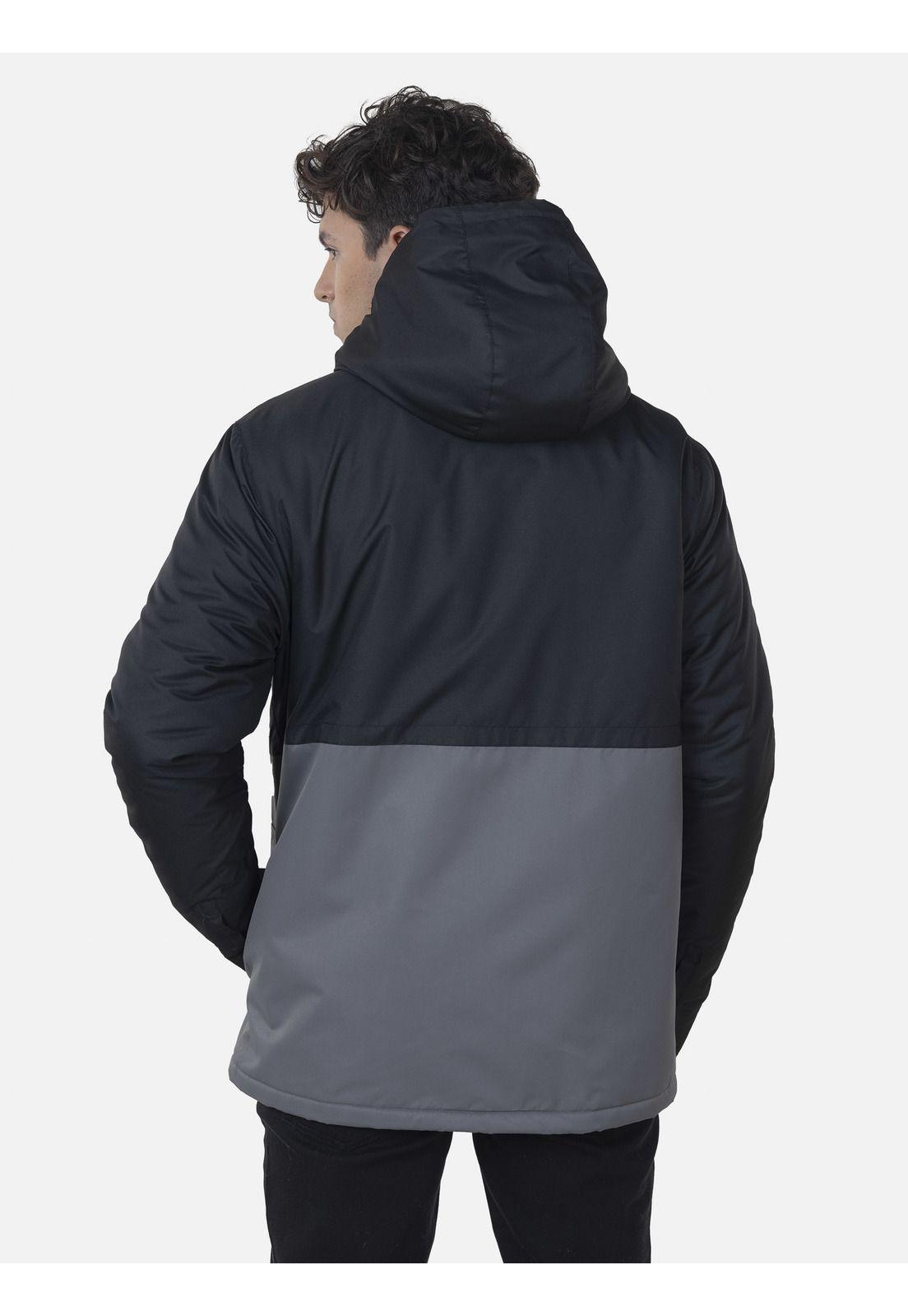 Casaca Hombre REEFER STREET Gris Maui and Sons-1