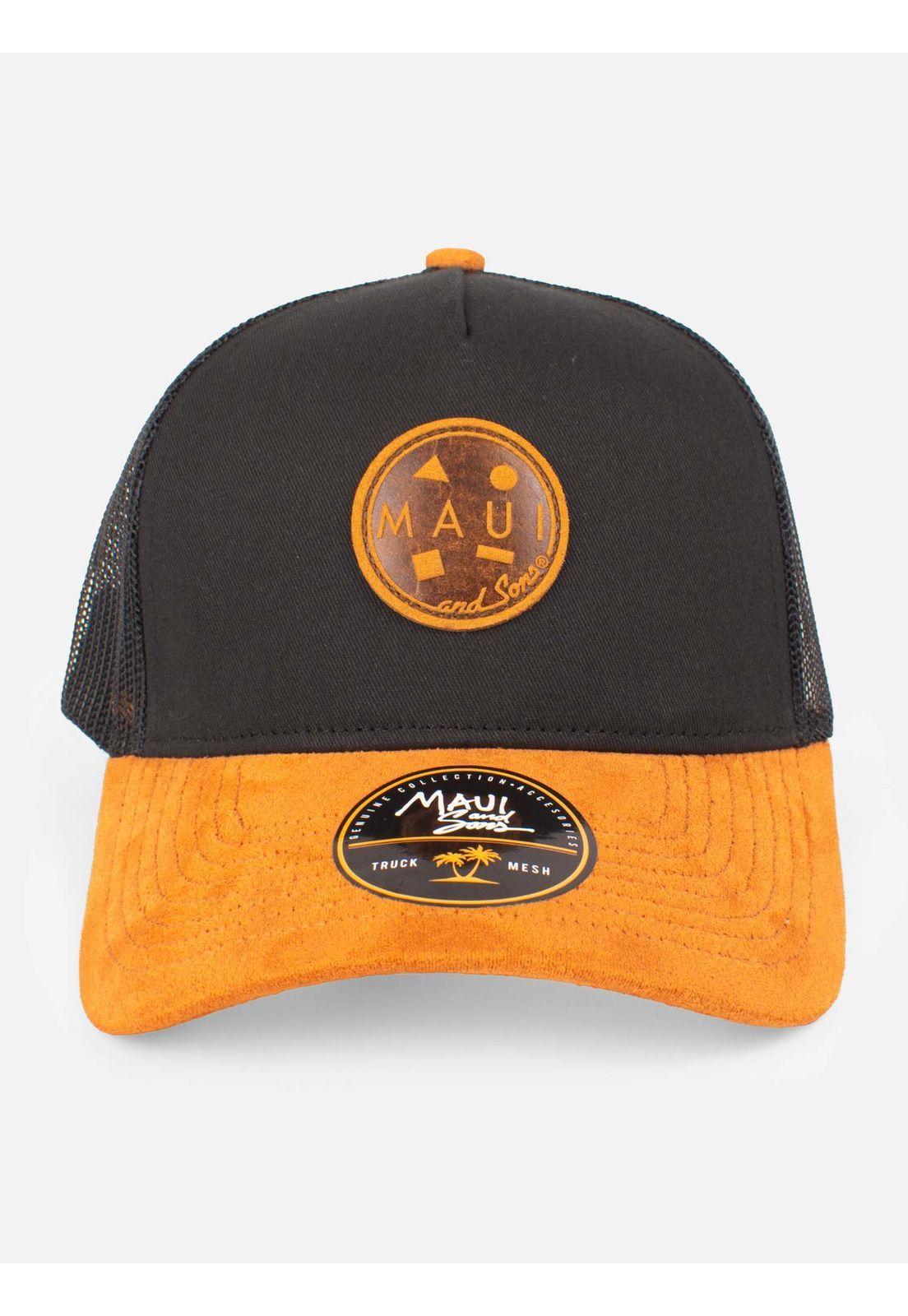 Jockey Cookie Trucker Negro Hombre Maui and sons-2