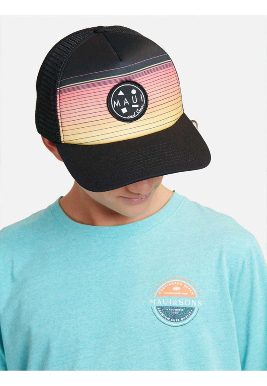 Pack Polera Jockey Infantil Azul Maui and sons-2