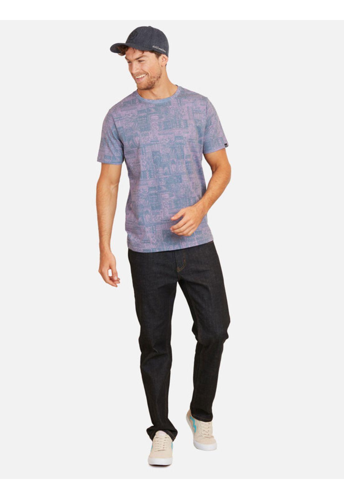 Polera Surfboards Collage Hombre Multicolor Maui And Sons-3