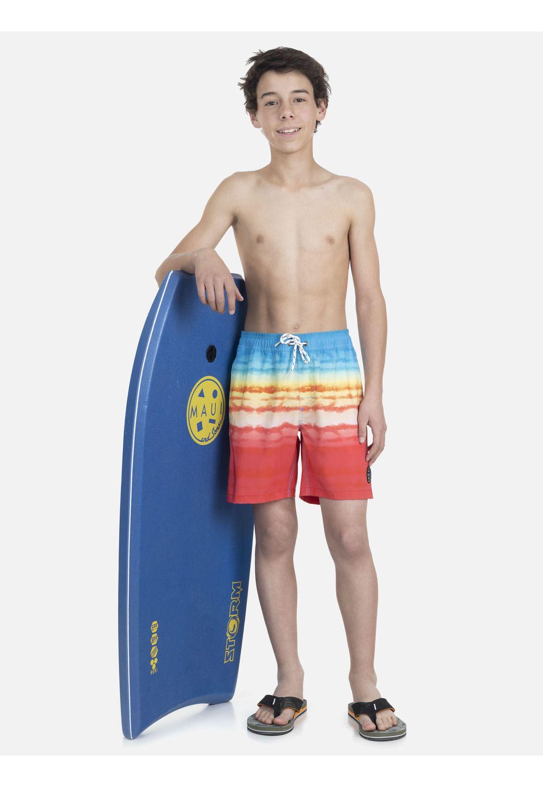 Traje De Baño Juvenil Celeste 5T1104-MV22 Maui And Sons-3