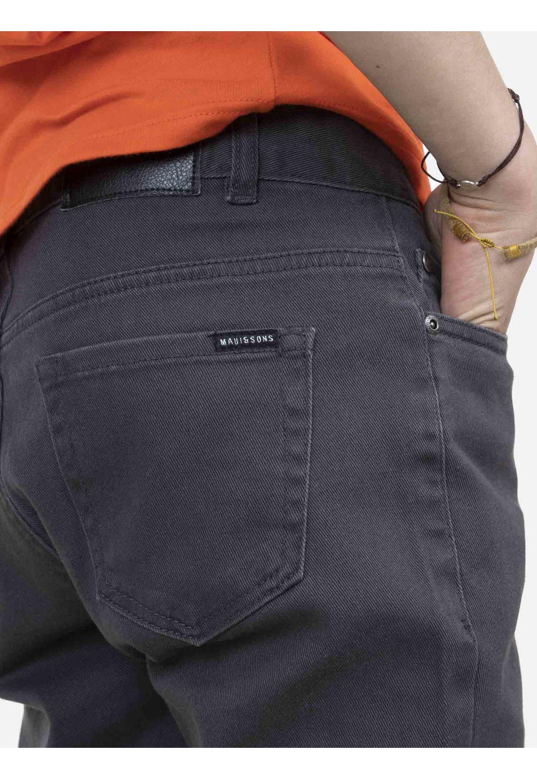 Pantalón  Juvenil Gris Oscuro 5N182-MT21 Maui And Sons-2