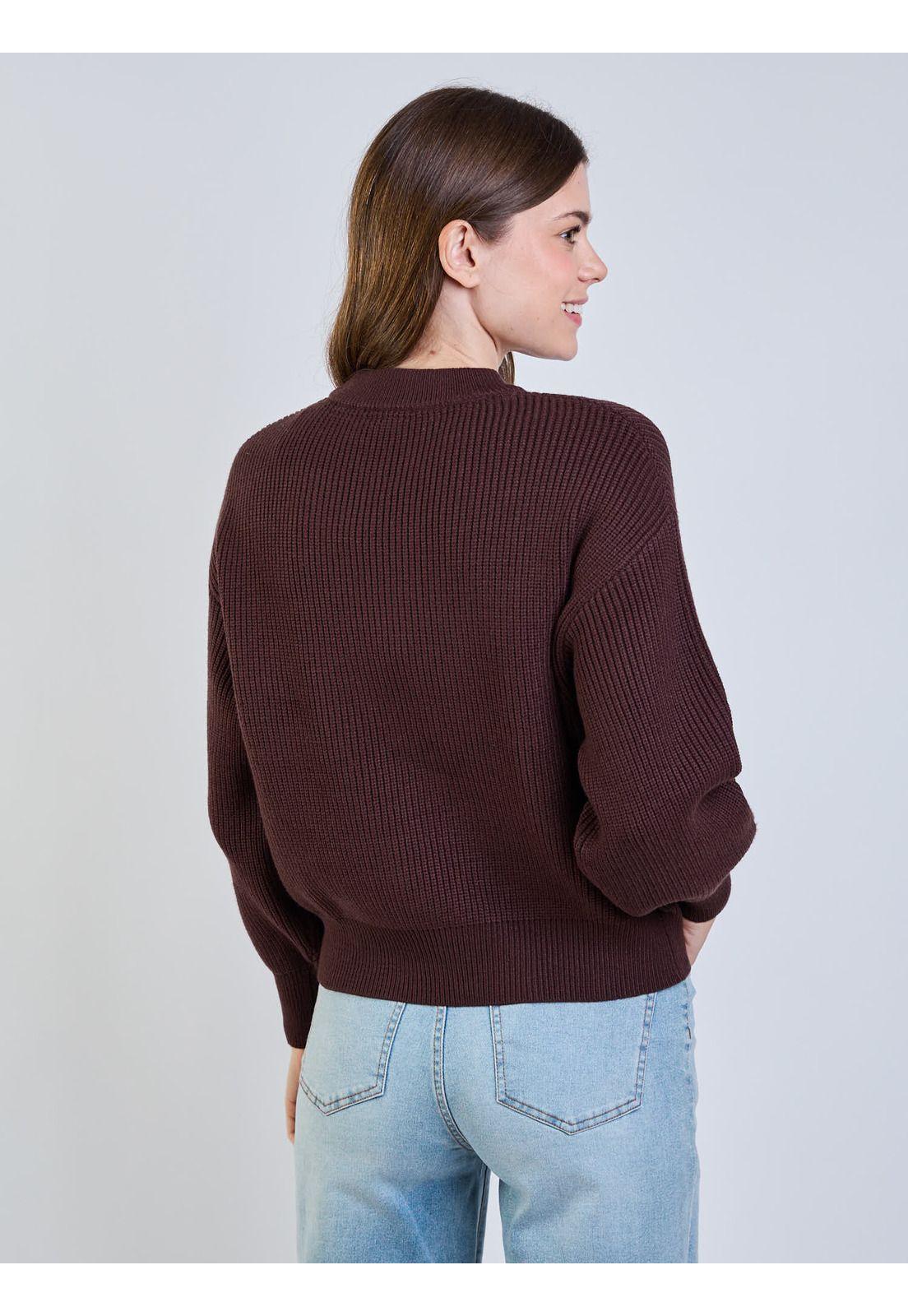 Sweater Flinta Café Mujer Maui And Sons-1