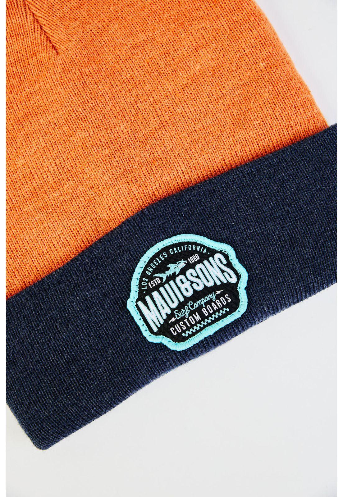 Gorro Sue Shark Naranja Infantil Maui And Sons-2