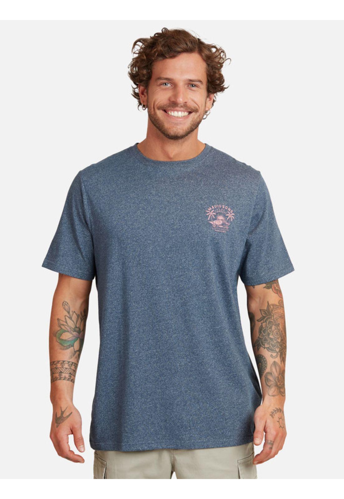 Polera Surfing Paradise Hombre Azul Maui And Sons-0