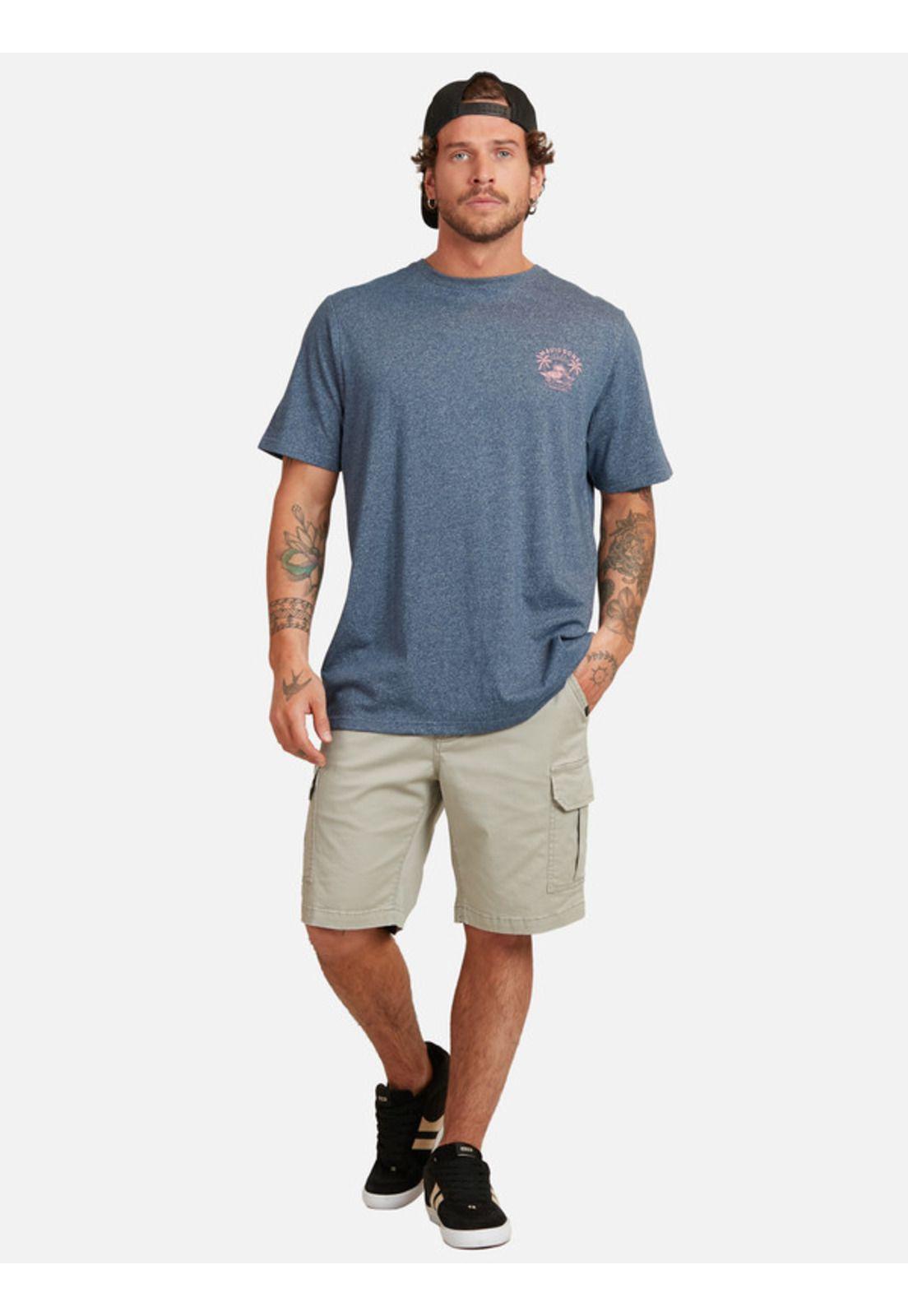 Polera Surfing Paradise Hombre Azul Maui And Sons-3
