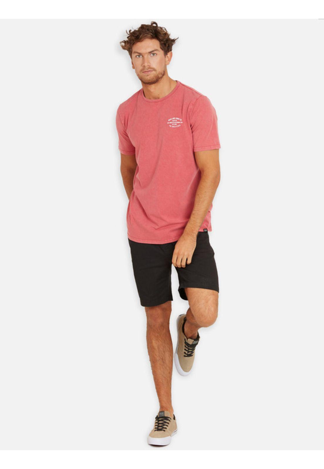 Polera Acid Century Sst Hombre Rojo Maui And Sons-3