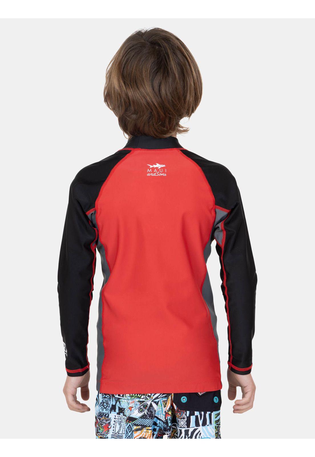Polera UVP Haury Rojo Infantil Maui And Sons-1