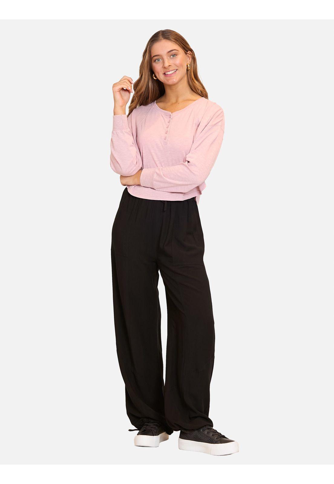 Polera ML Good Life Rosado Mujer Maui And Sons-3