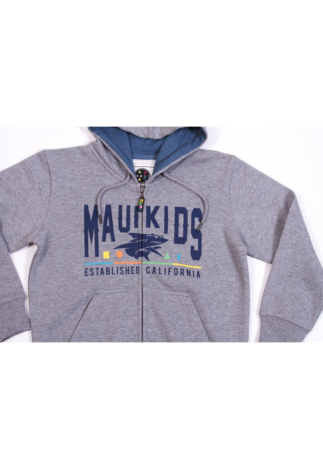 Poleron Kids Gris Maui and Sons 5O252-KI19-2