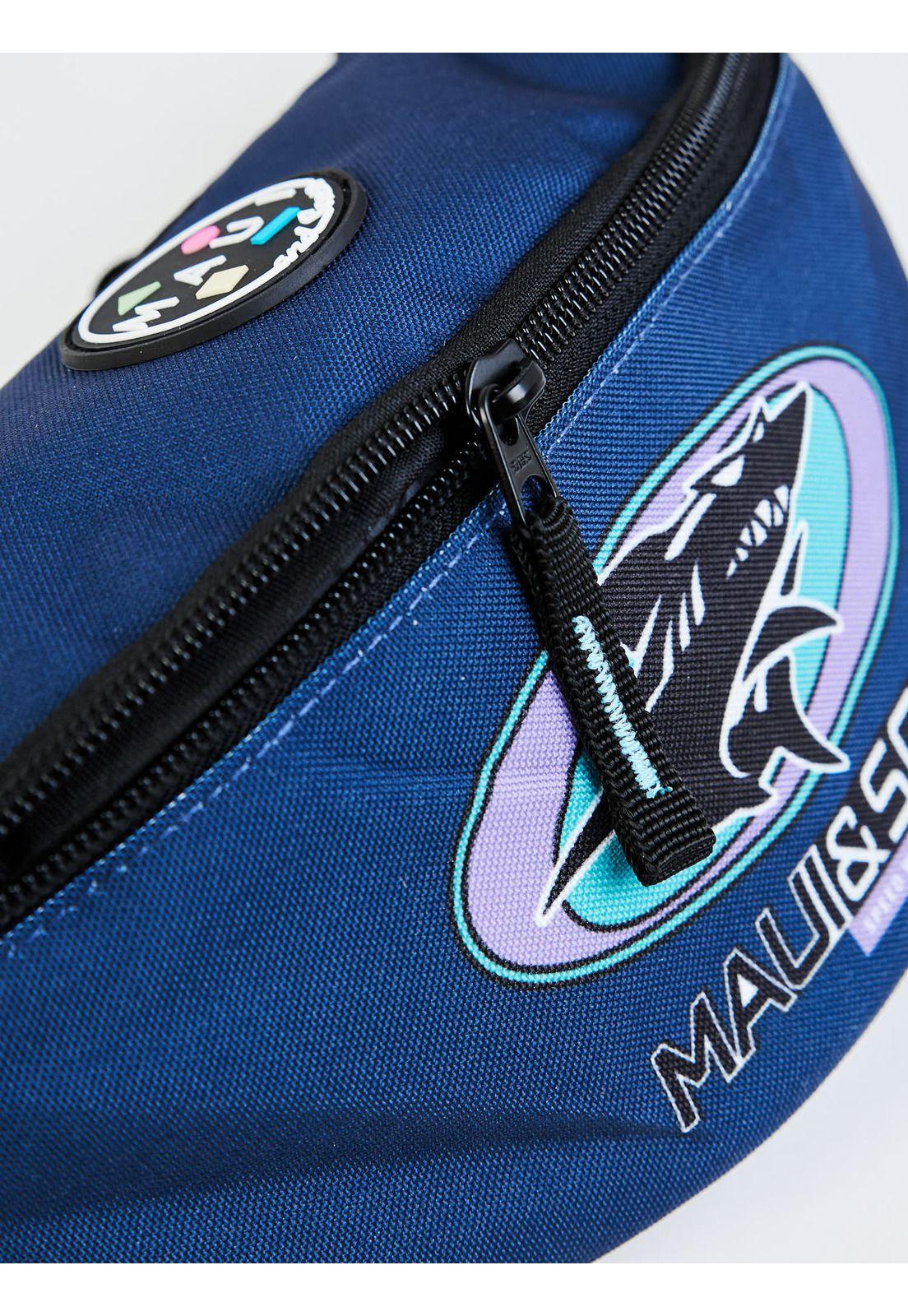 Banano Oval Shark Azul Infantil Maui And Sons-3