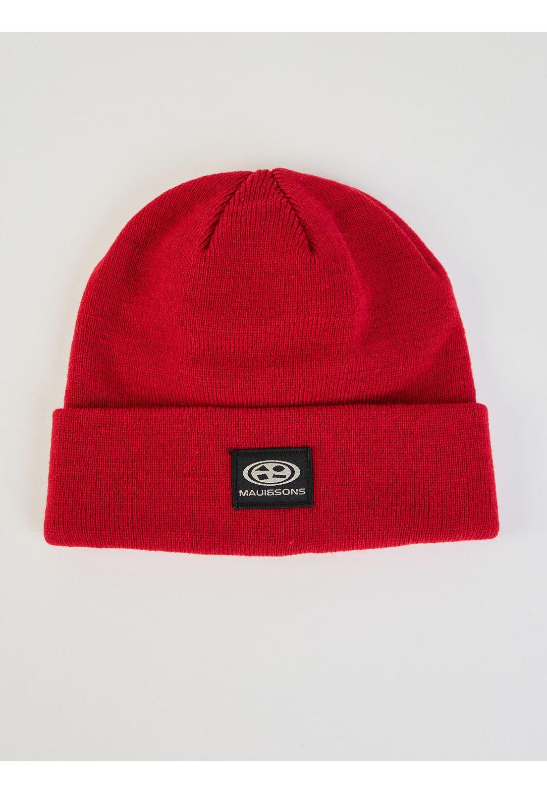 Gorro Driftal Rojo Hombre Maui And Sons-0