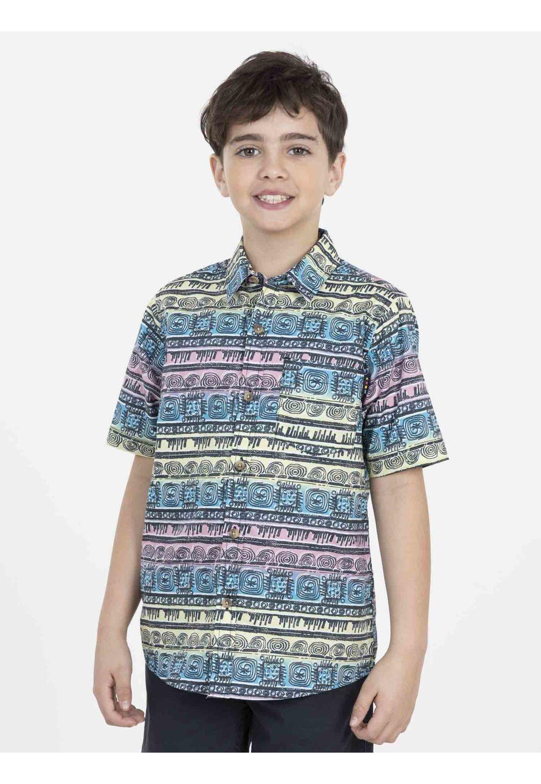 Camisa HAWAIIAN ISLAND Niño Multicolor Maui and Sons-3