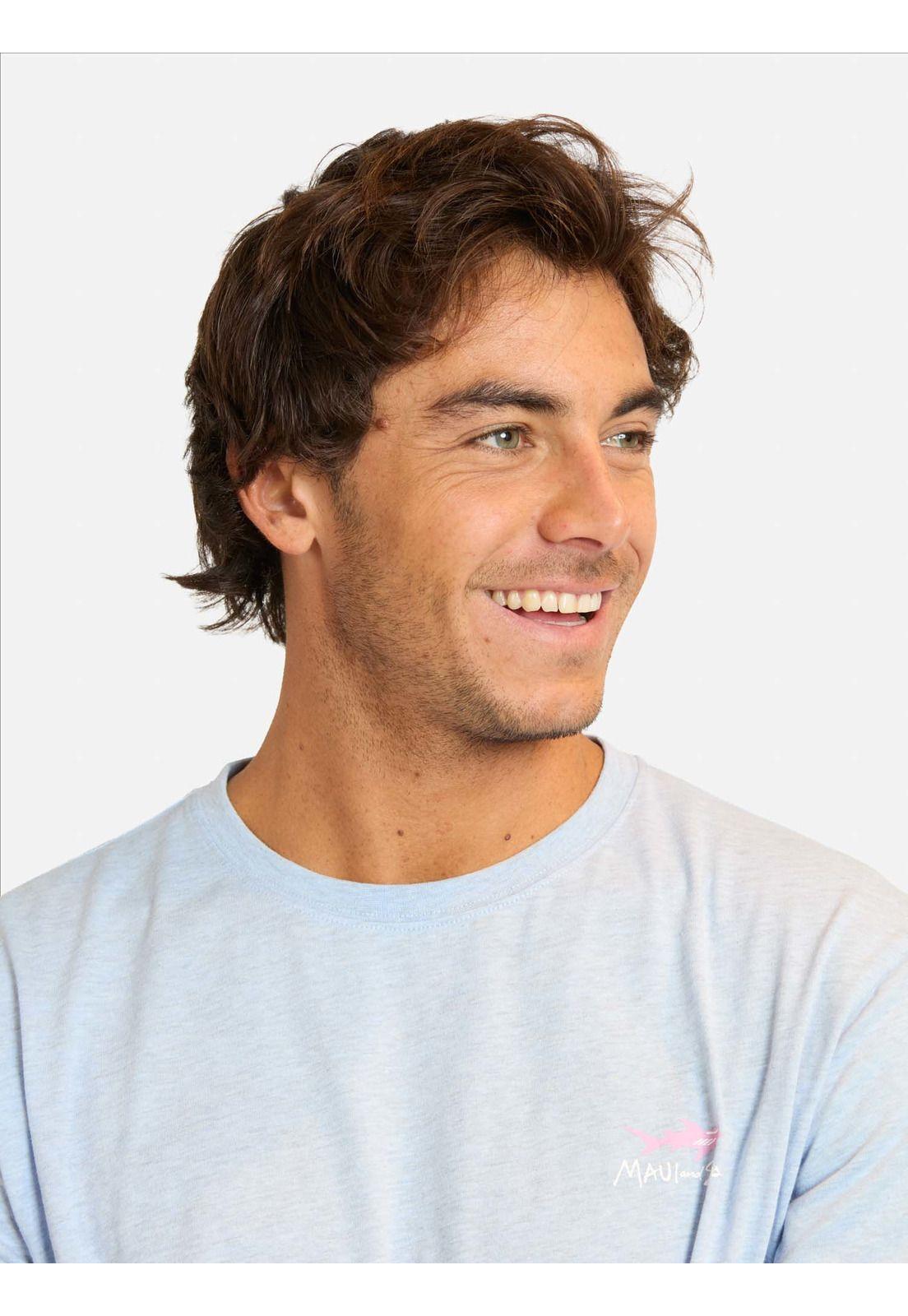 Polera MC Tivashi Celeste Hombre Maui And Sons-2
