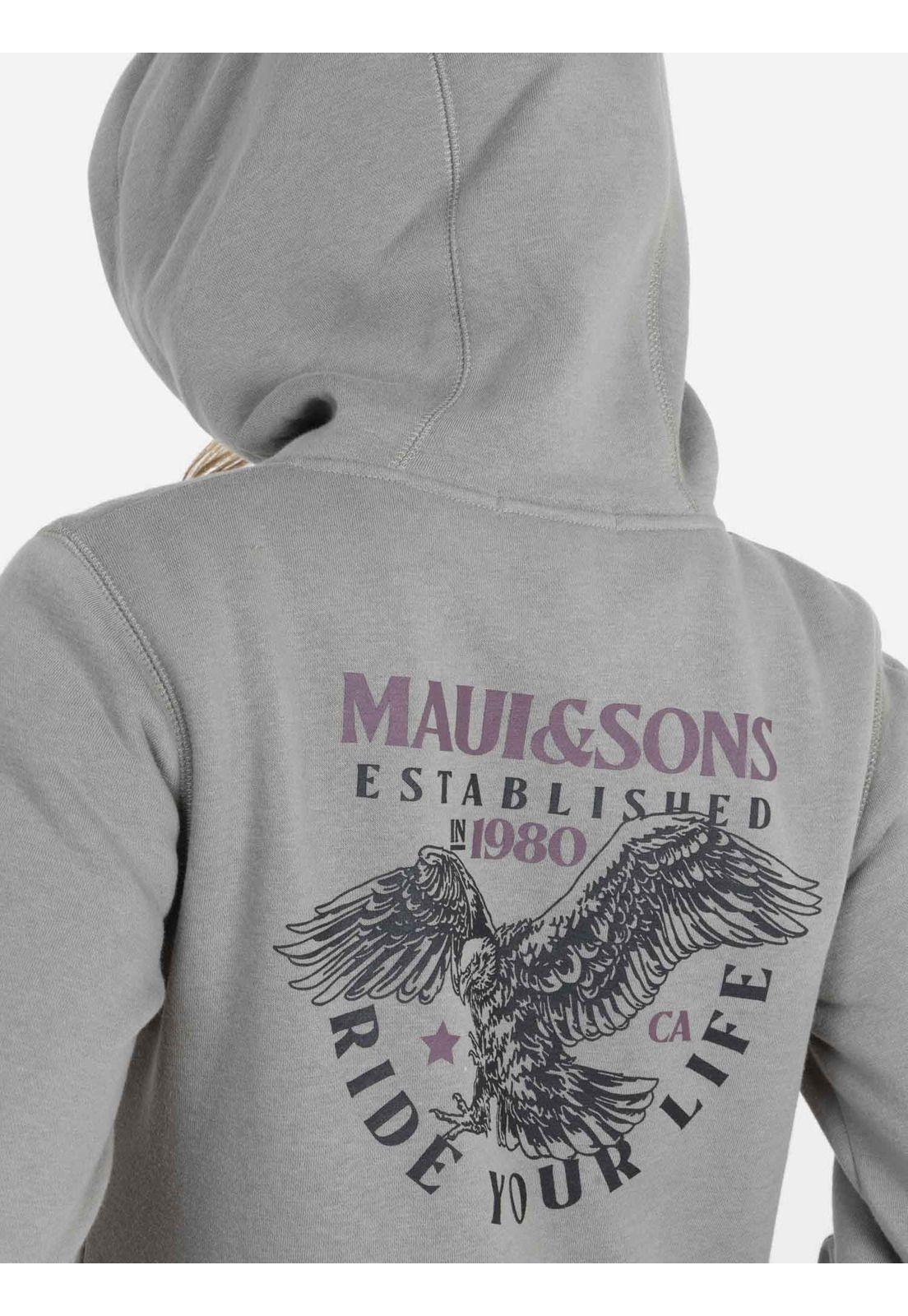 Poleron Mujer EAGLE Verde Maui and Sons-2