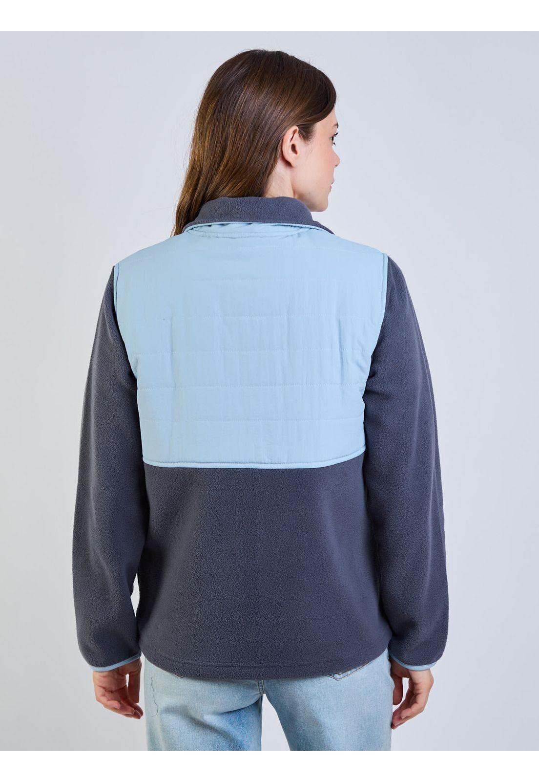 Poleron Polar Quite Gris Mujer Maui And Sons-5