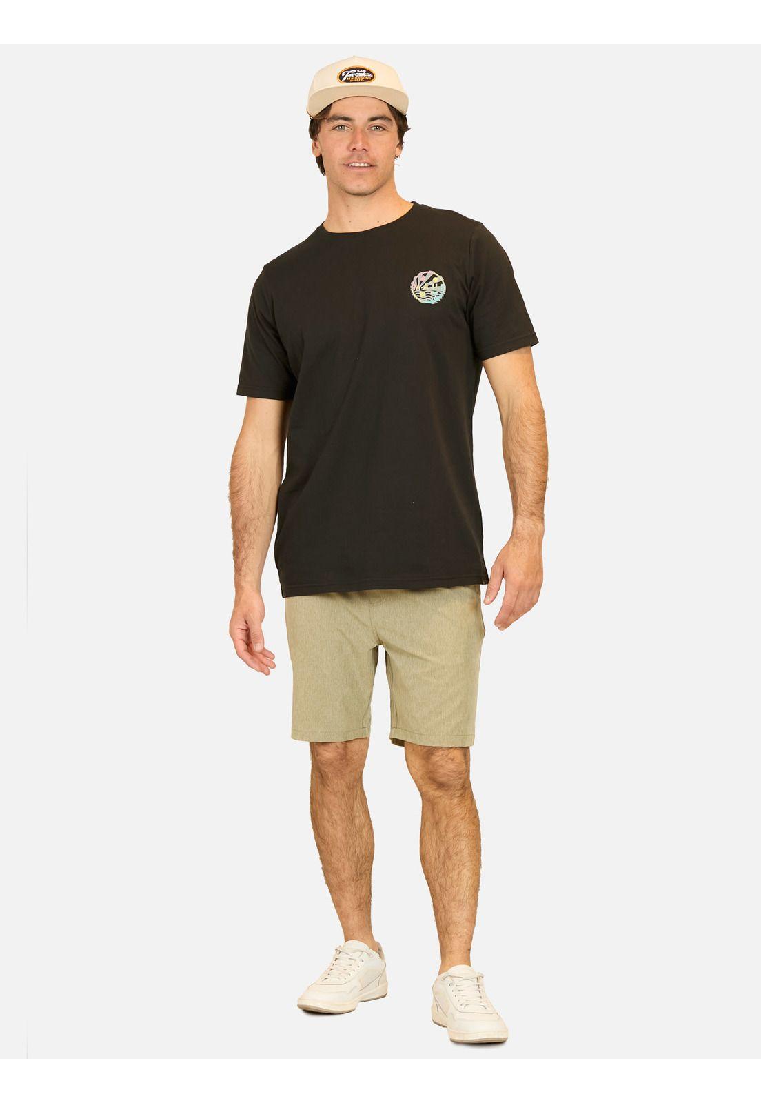 Bermuda Hibrido Ekani Khaki Hombre Maui And Sons-0