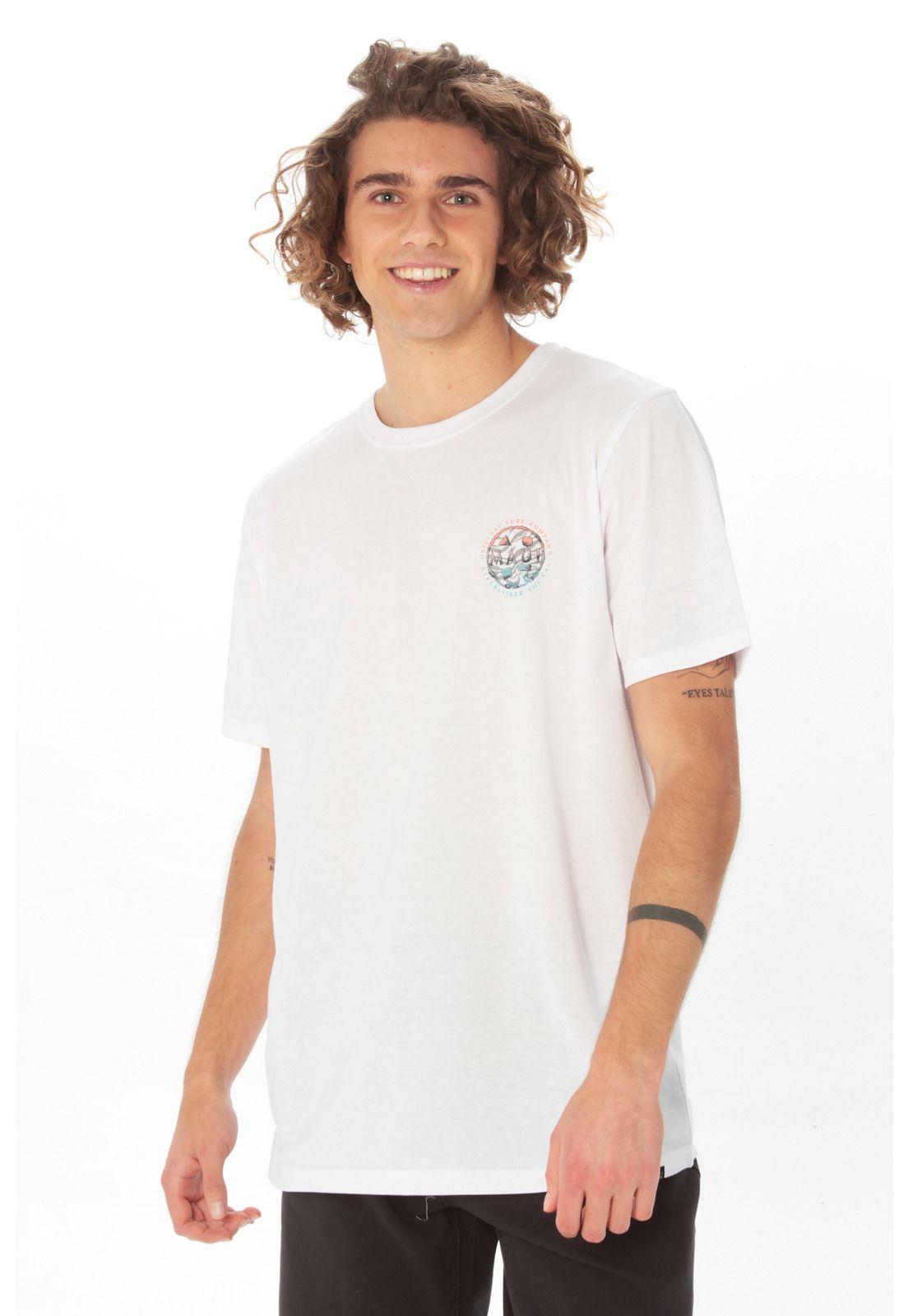 Polera M/C Basica Hombre 5P898-MV21 Blanco-0