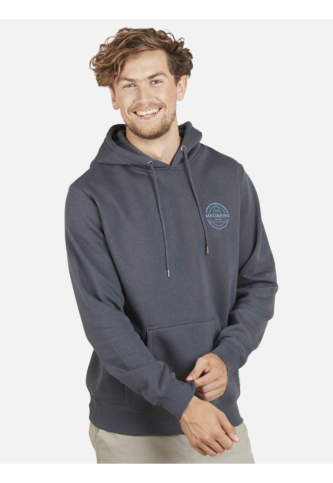 Poleron Hombre Gris Maui and Sons-0