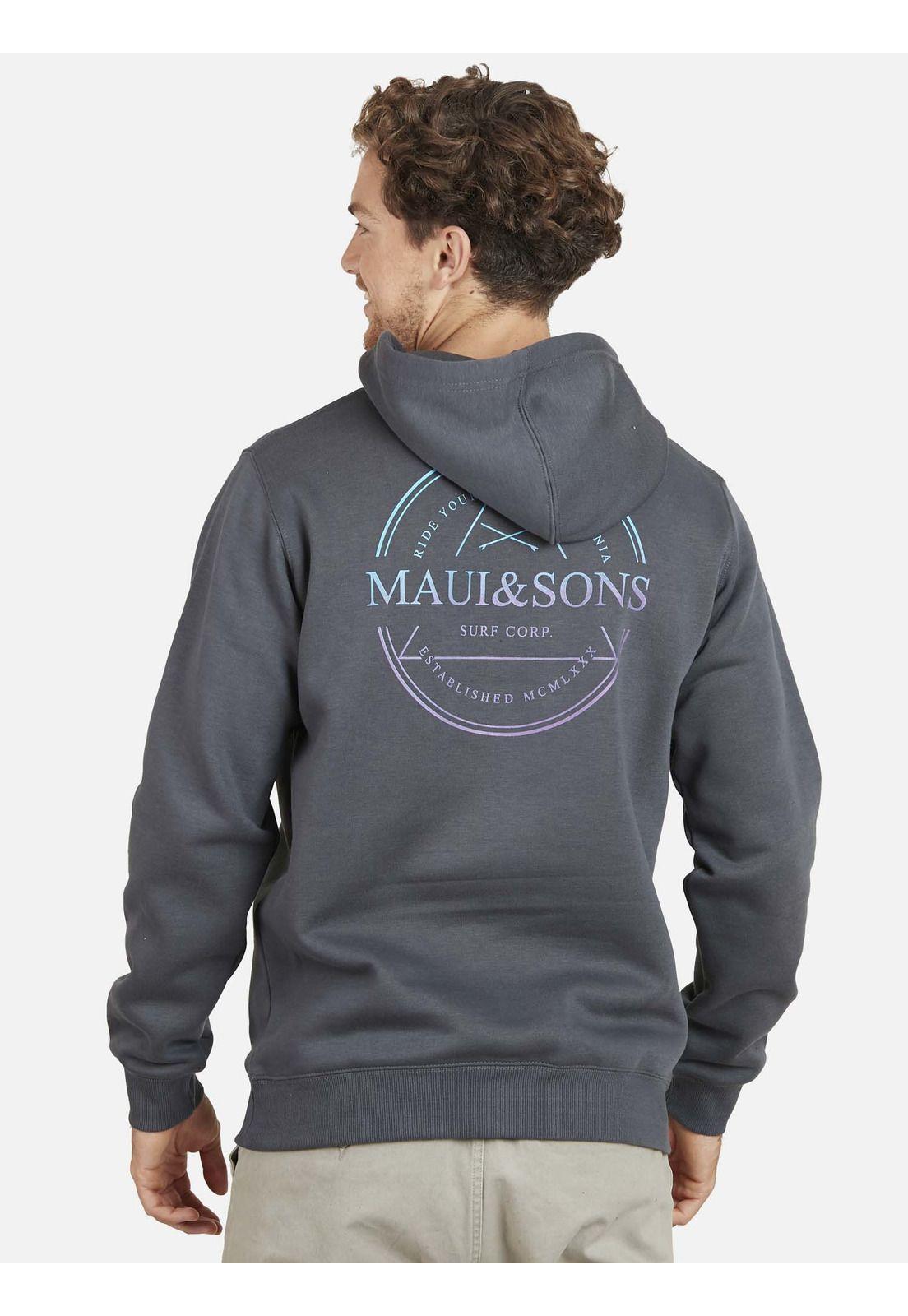 Poleron Hombre Gris Maui and Sons-1