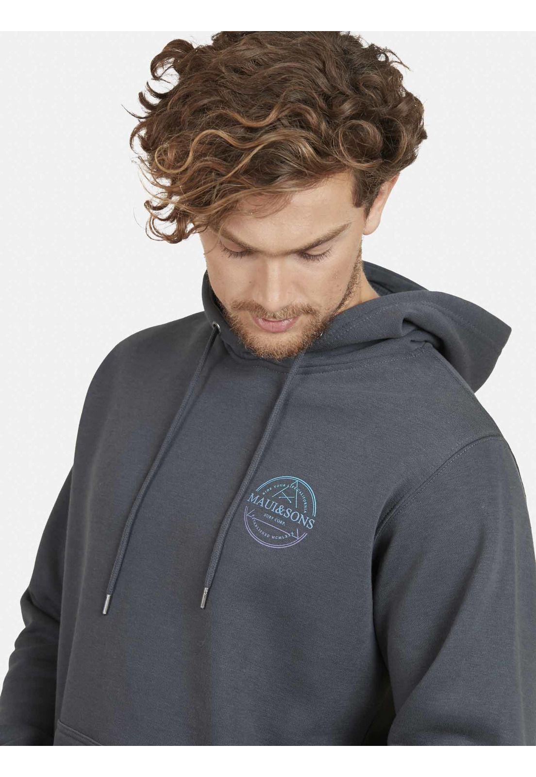 Poleron Hombre Gris Maui and Sons-2