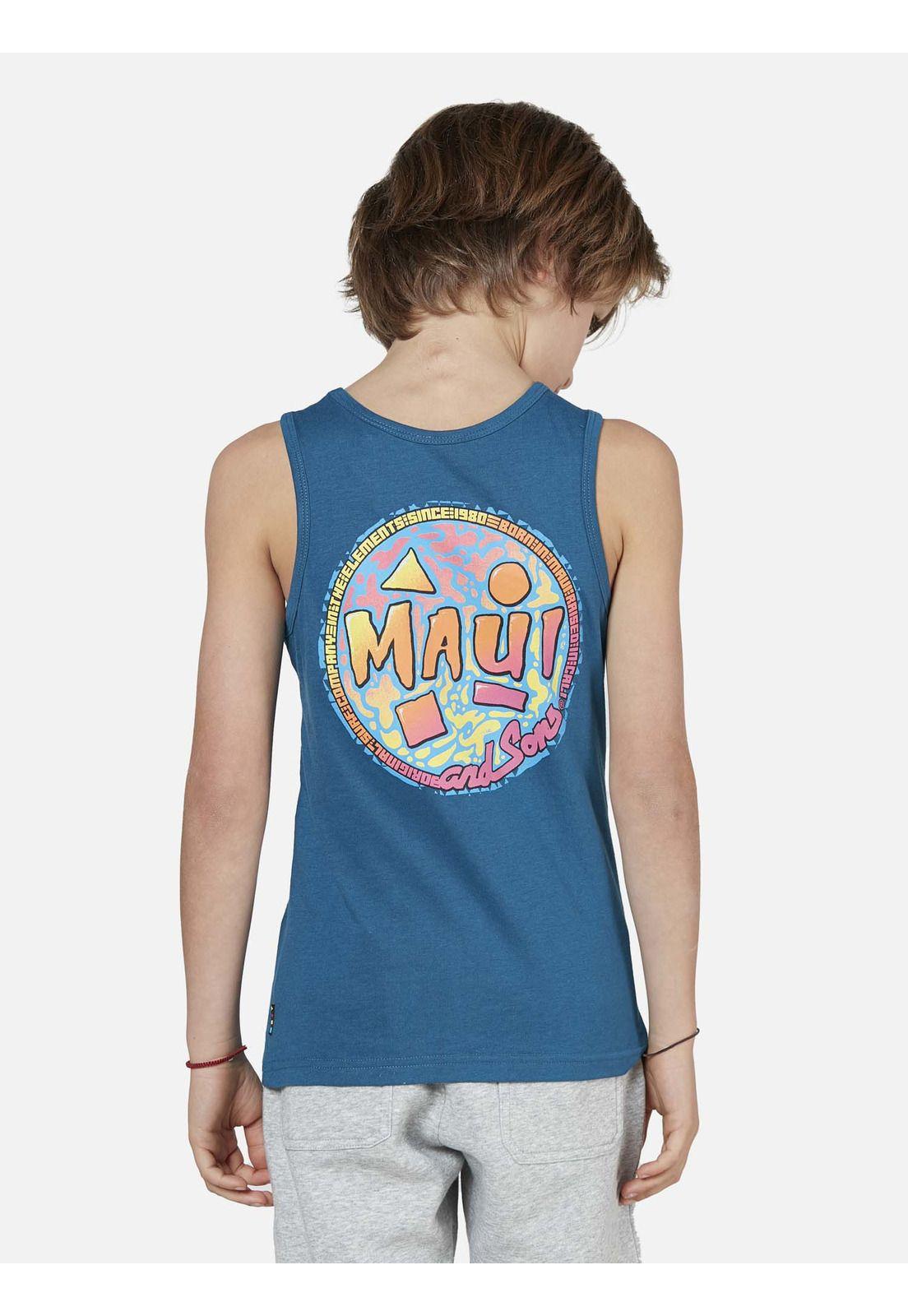 Polera Niño Azul 5P1066-KV22 Maui and Sons-1