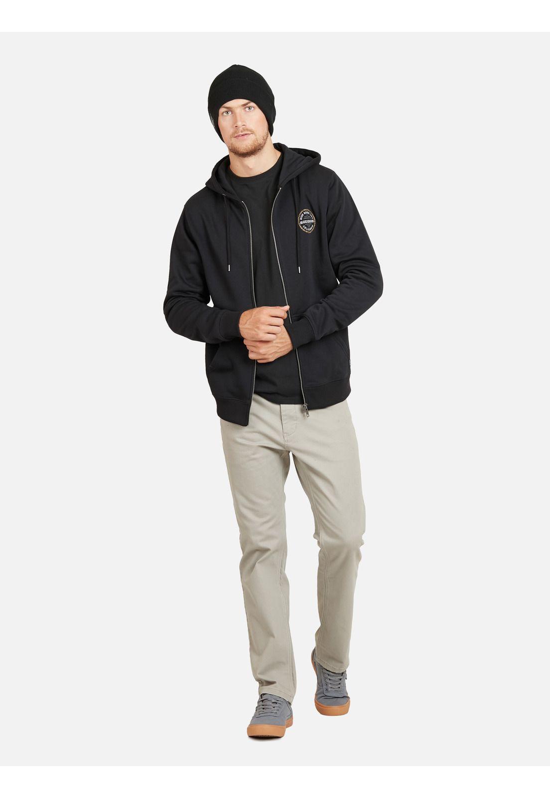 Poleron RIDE YOUR LIFE Hombre Negro Maui and Sons-3