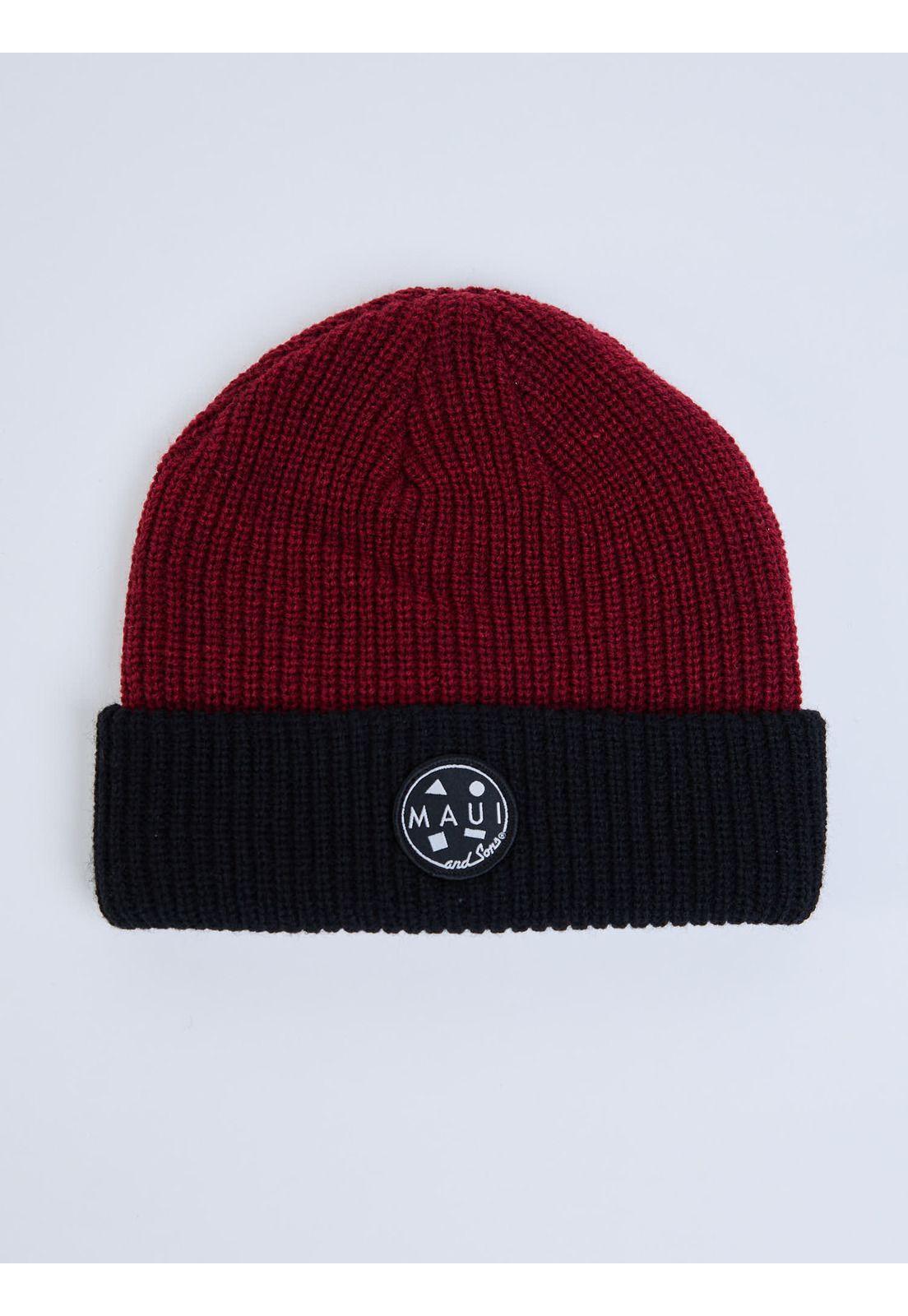 Gorro Bluzen Burdeo Hombre Maui And Sons-4
