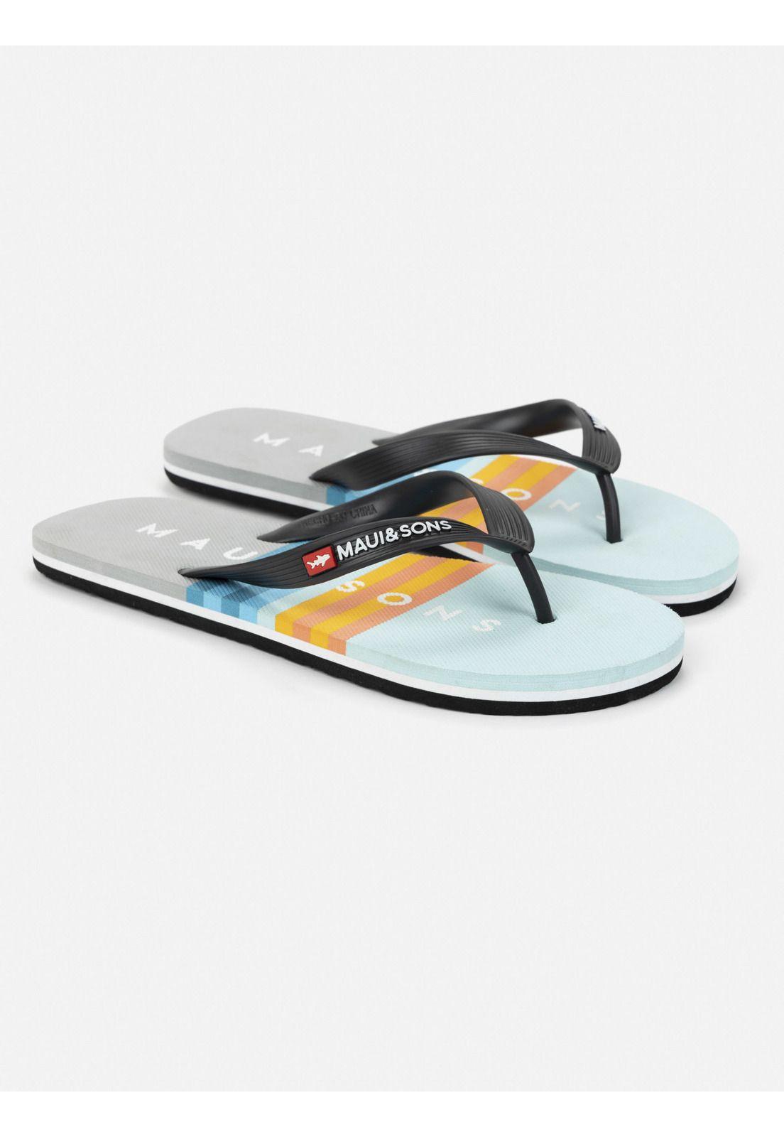 Sandalias 5S1899 Hombre Celeste Maui and Sons-3